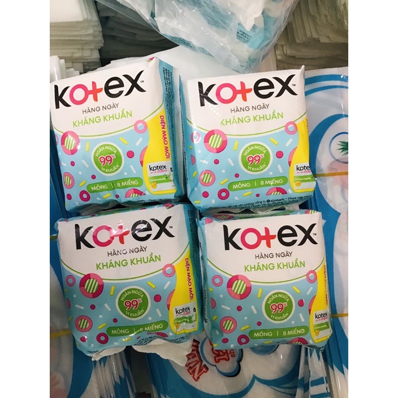 Băng vệ sinh Kotex hàng ngày kháng khuẩn