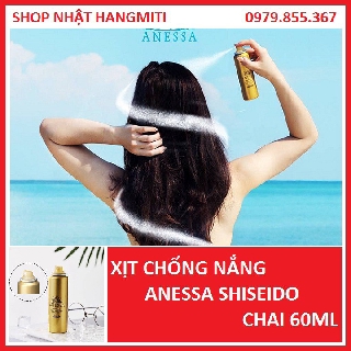 Xịt chống nắng - kem chống nắng Anessa perfect UV Spf50 Nhật Bản
