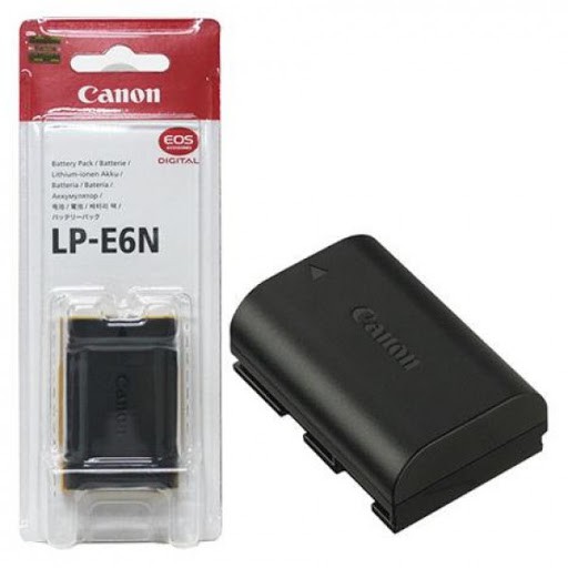 Pin máy ảnh Canon LP-E6N MODEL NEW 2021 (Bảo hành 06 tháng)