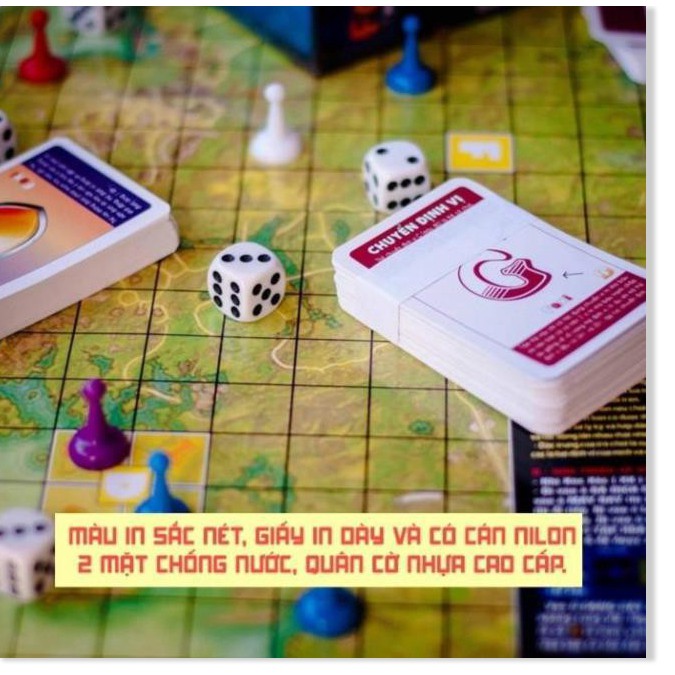 Board game-Đi tìm kho báu Phiên Bản HERO Foxi-Đồ chơi trẻ em phát triển AQ-EQ-IQ-siêu siêu hay