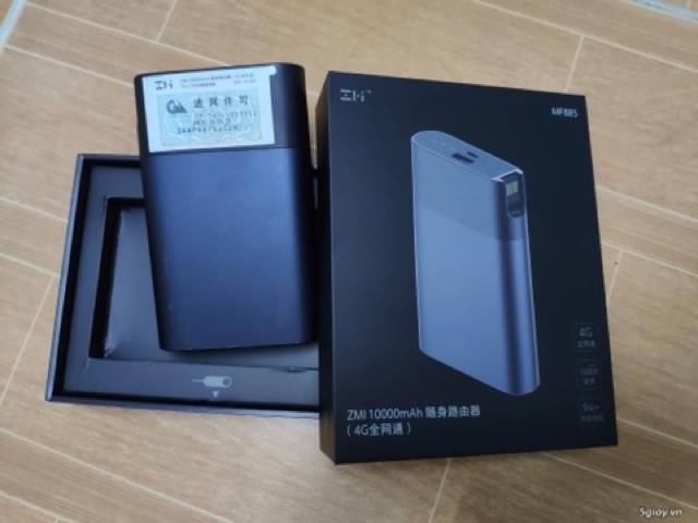 Bộ phát wifi 4G Xiaomi MF885 kèm pin sạc dự phòng 10000mah