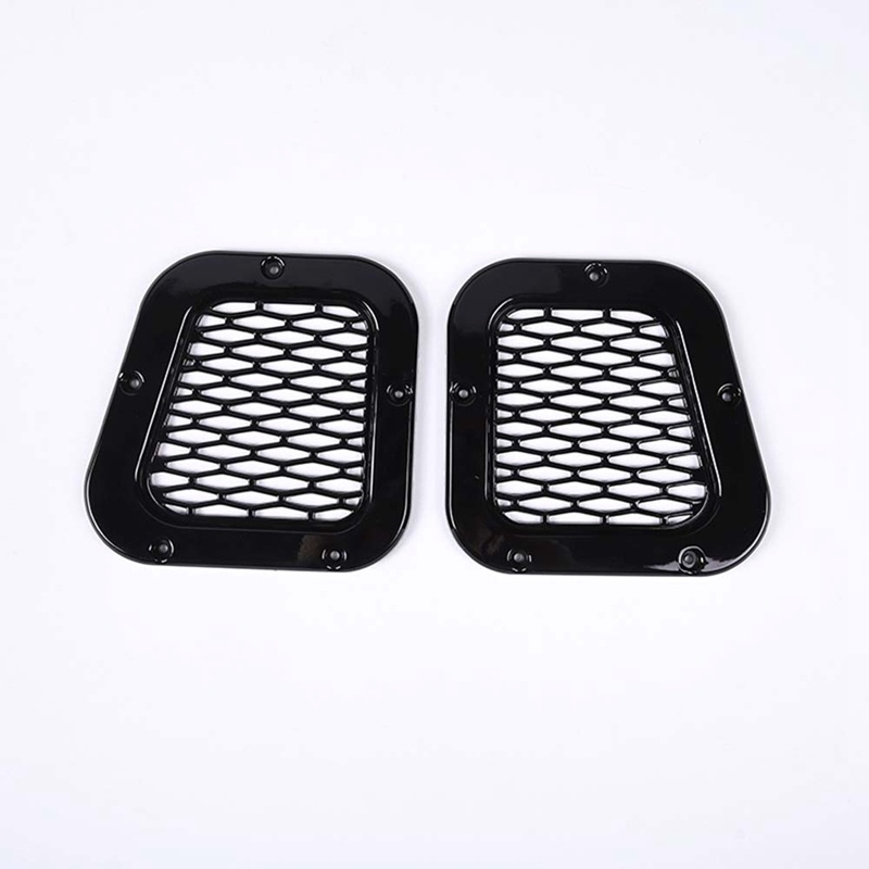 FENDER Khung Nhựa ABS Màu Đen Bảo Vệ Ống Dẫn Khí Bên Ngoài Cho Land Rover Defender 90 110 2004-2019