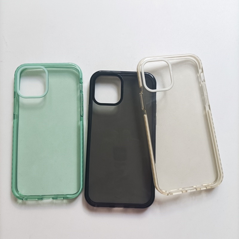 (SIÊU RẺ) Ốp lưng iphone trơn dày dặn cam nổi màu kem, đen 7plus/8/8plus/x/xr/xs/11/12/13/pro/max/plus/promax