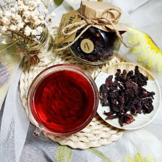 Trà hoa hibiscus (atiso đỏ) thanh nhiệt, giảm cân 100g