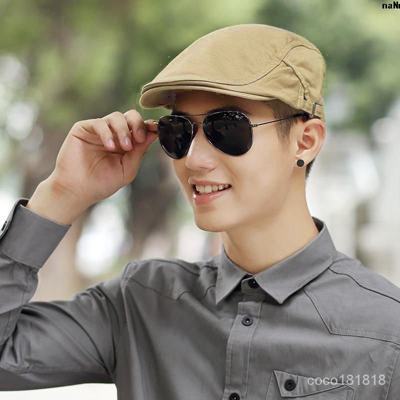 Mũ Beret Thời Trang Thu Đông Hàn Quốc Giản Dị Cho Nam Giới