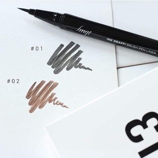 Bút kẻ mắt the face shop ink graffi brush pen liner