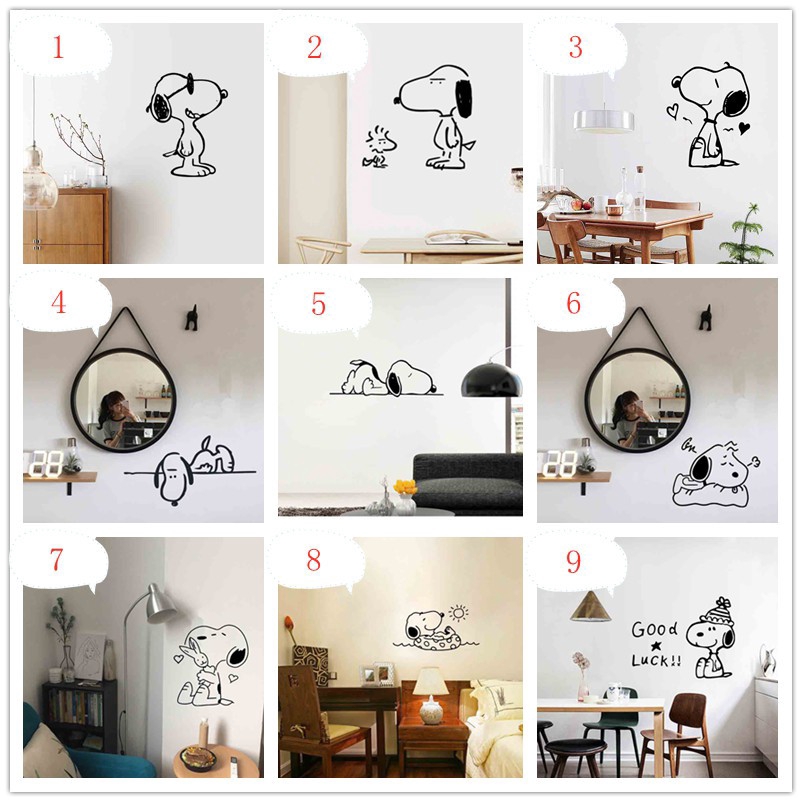 Decal dán tường hình tách cà phê