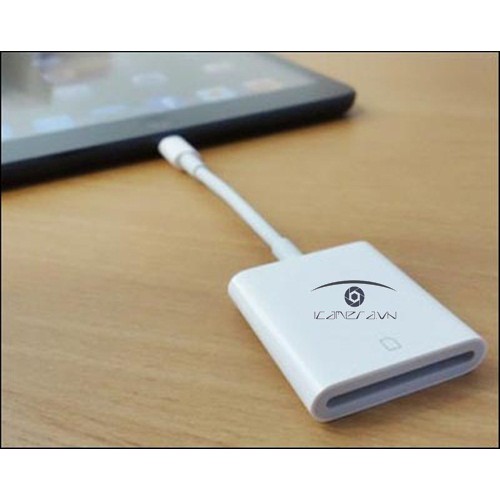 Đầu đọc thẻ SD cho iPad iPhone Lightning to SD card camera reader