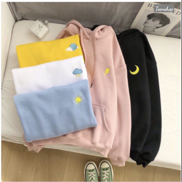 ẢNH THẬT- XẢ HÀNG GIÁ GỐC-Áo hoodie in thời tiết KT11 NHIỀU MÀU SIÊU ĐÁNG YÊU/ | BigBuy360 - bigbuy360.vn