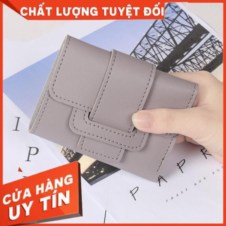 [ FREE SHIP ] LOREN VÍ / BÓP CẦM TAY ĐỰNG  THẺ MINI SIÊU GỌN GÀNG VN16