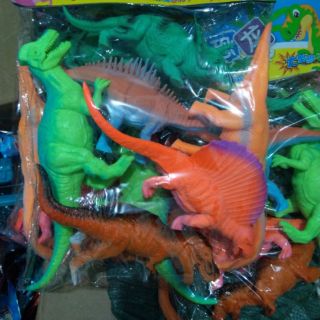 6 khủng long màu 40cm