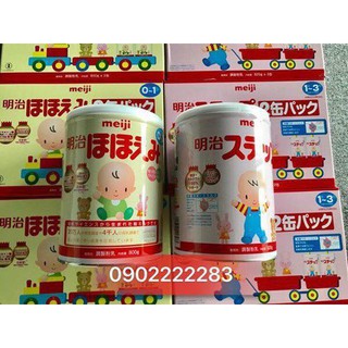 Sữa Meiji 1~3 nội địa Nhật Bản 820gr