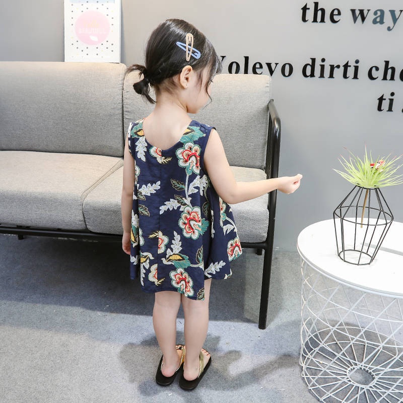 Đầm Công Chúa Ngắn Tay Cho Bé Gái