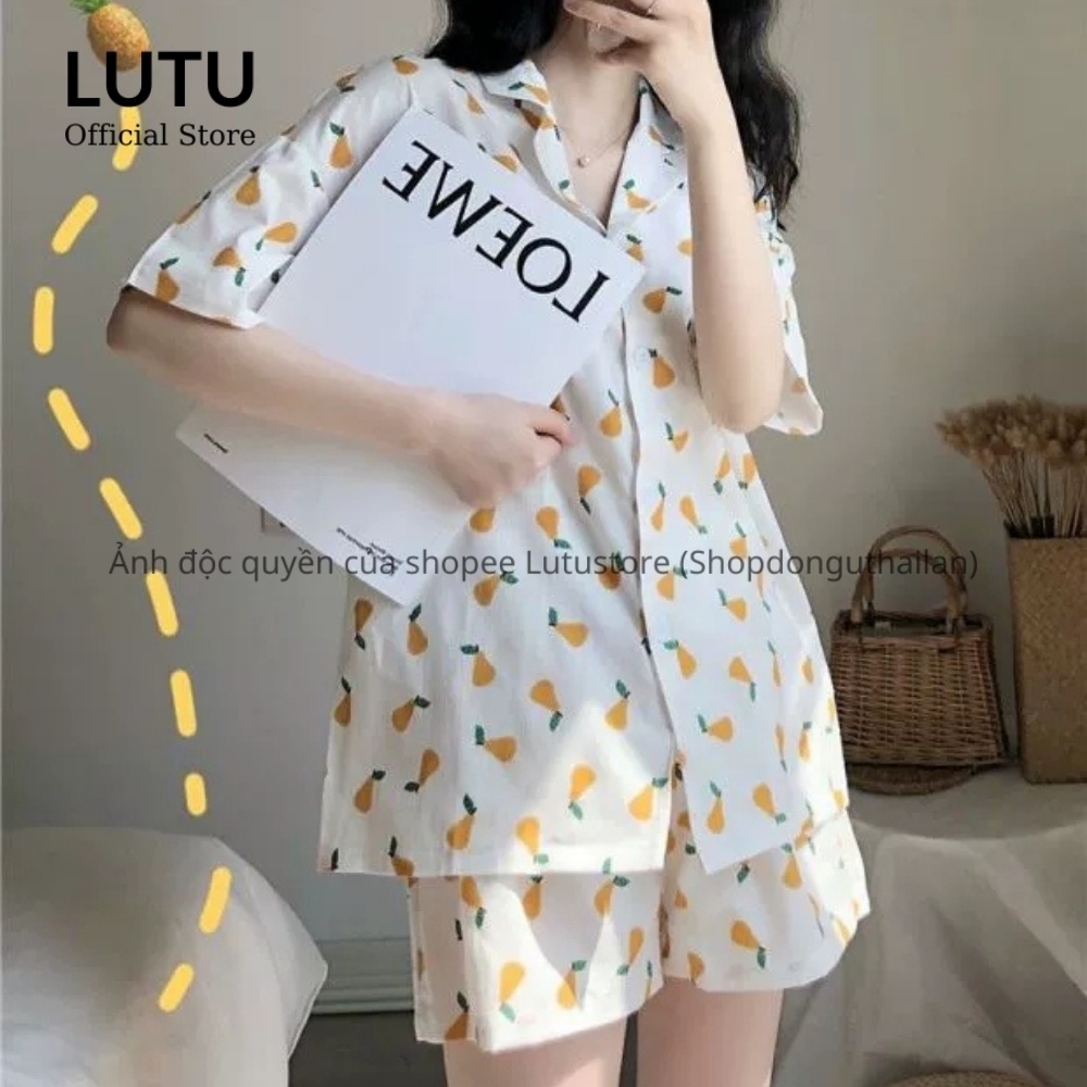 Bộ ngủ pijama ngắn hình mới