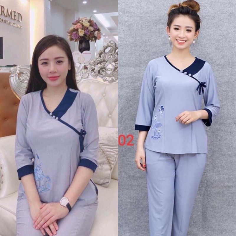 Đồ lam đi chùa  💗