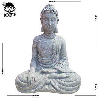 Set 2 Tượng Phật Mini Trang Trí Nhà Cửa