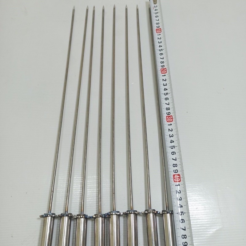 Xiên nướng thịt inox - que xiên nướng thịt