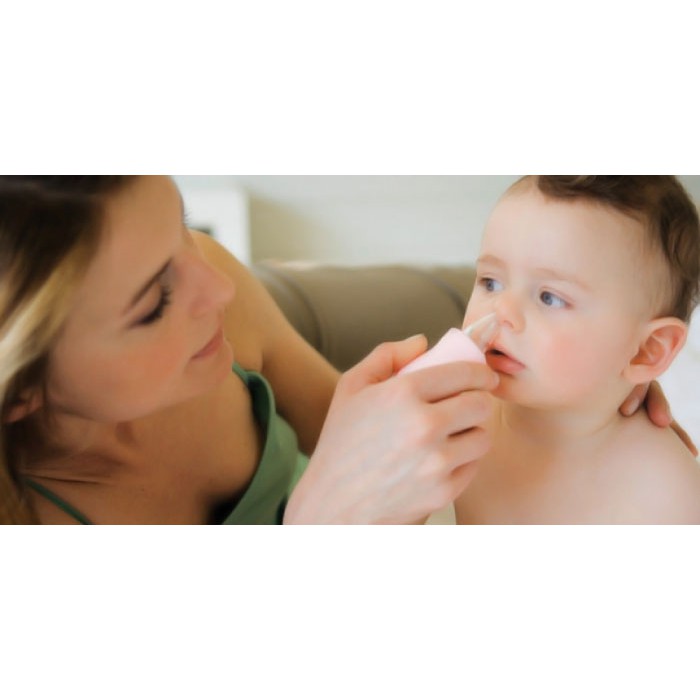 Hút mũi cho bé sơ sinh NUK chất liệu an toàn kèm đầu hút phụ