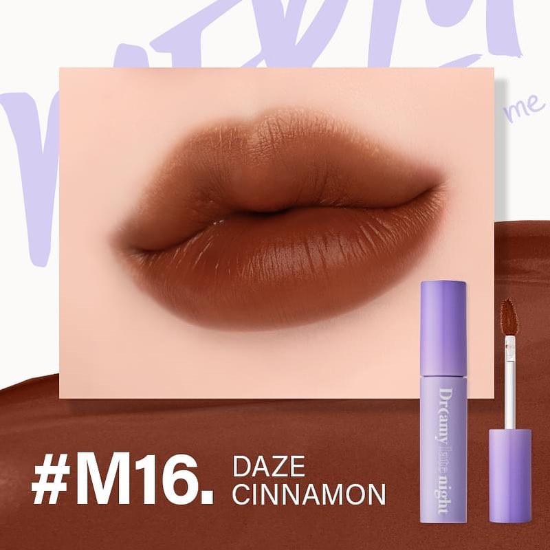 [HÀNG CÓ SẴN] Son Kem Merzy Dreamy Late Night Mellow Tint M15 -M16 - M17