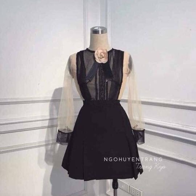 đầm set quãng châu