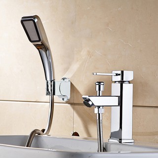 Bộ vòi chậu lavabo kết hợp sen tắm nóng lạnh Zento ZT2040
