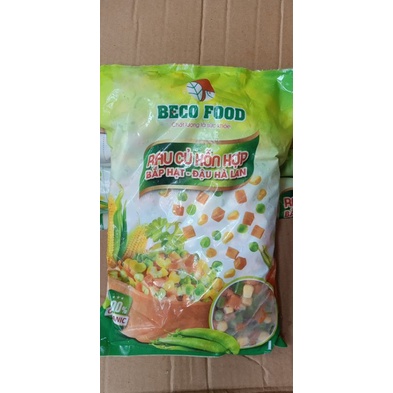 [Gói 1Kg] RAU CỦ HỖN HỢP [VN] BECO FOOD Vegetables Mix (nw5)