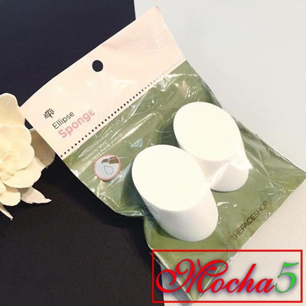 Sỉ bông mút tán nền TFS Ellipse Sponge The Face Shop Hàn Quốc giúp bạn trang điểm dễ dàng và thuận lợi