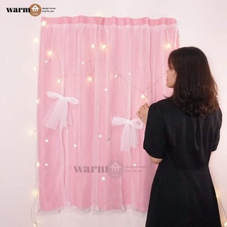 [CAM KẾT LOẠI 1] Rèm Dán Tường Trắng Hồng Xanh Đủ Màu Trang Trí, Chụp Ảnh, Livestream Không Cần Khoan Tường