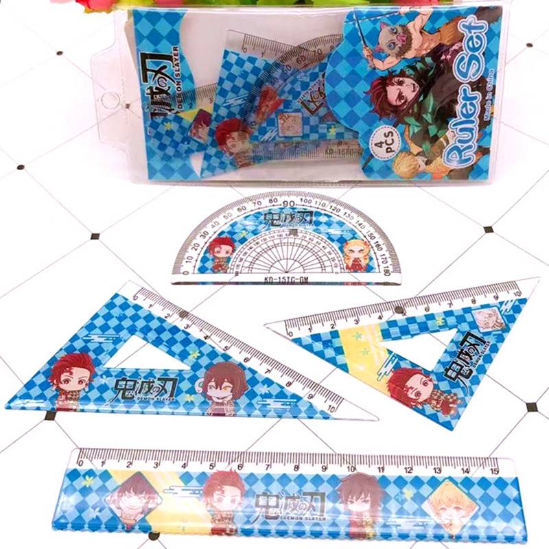 Bộ 4 Thước Đo Lường Phong Cách Anime Nhật Bản