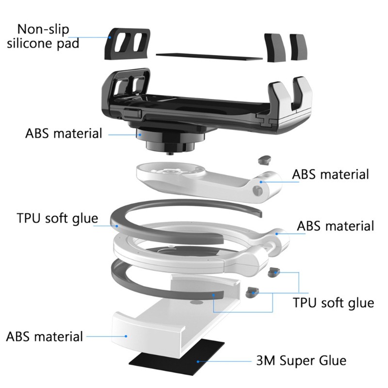 Giá Đỡ Điện Thoại / Máy Tính Bảng 3c Gadgets