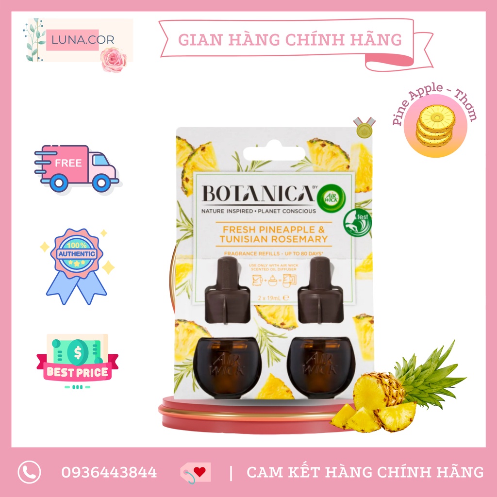 Máy cắm điện xông tinh dầu Botanica của AIRWICK