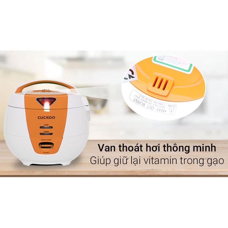 [ĐMBM] Nồi cơm điện Cuckoo 1 Lít CR-0661 - Hàng chính hãng