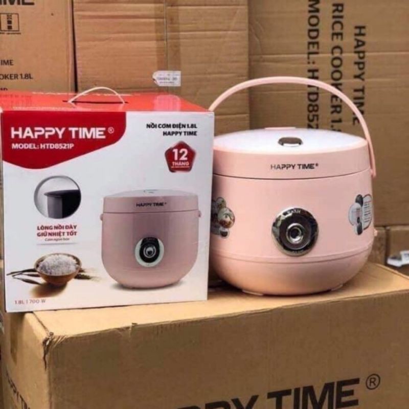 Nồi cơm điện 1.8 lít Happy time HTD8521P | BigBuy360 - bigbuy360.vn