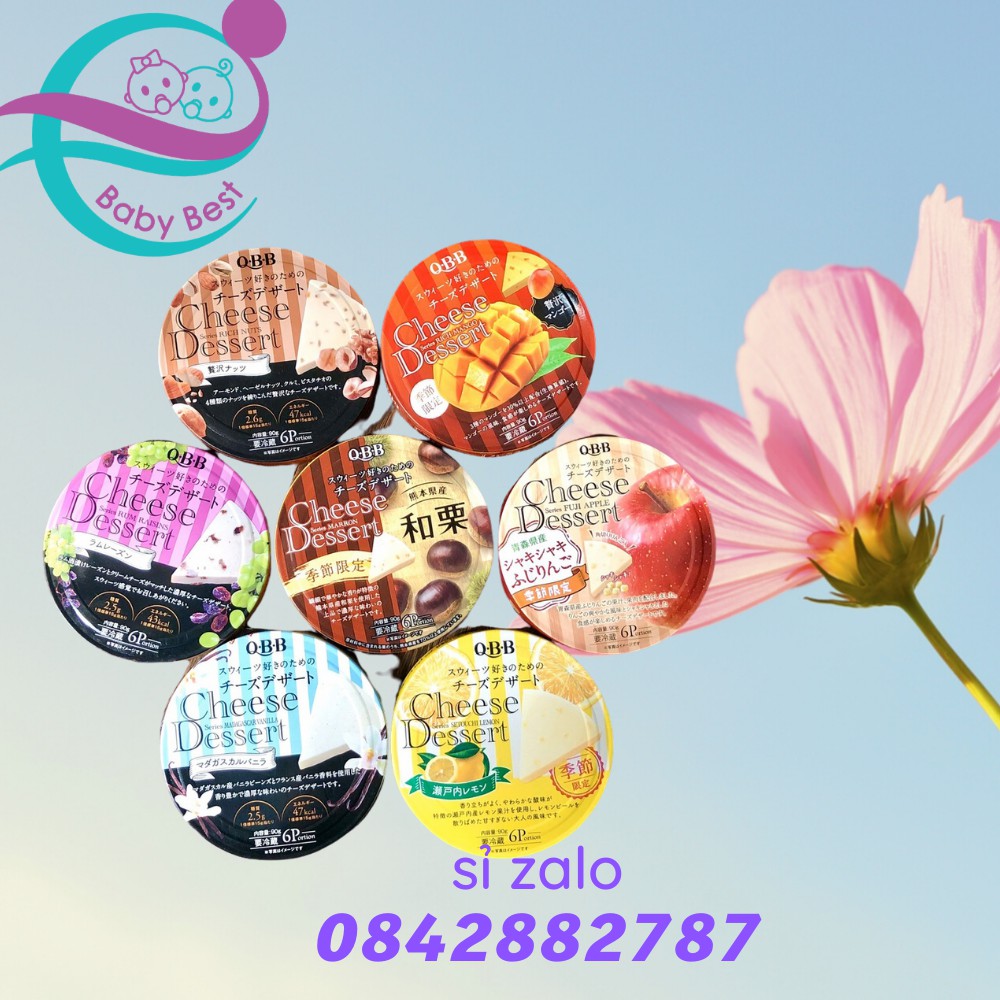 Phô mai QBB nhiều vị (date 10,11/2020)