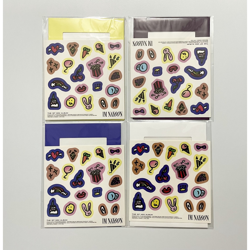 [OFF] Set frame + sticker chính hãng - IM NAYEON