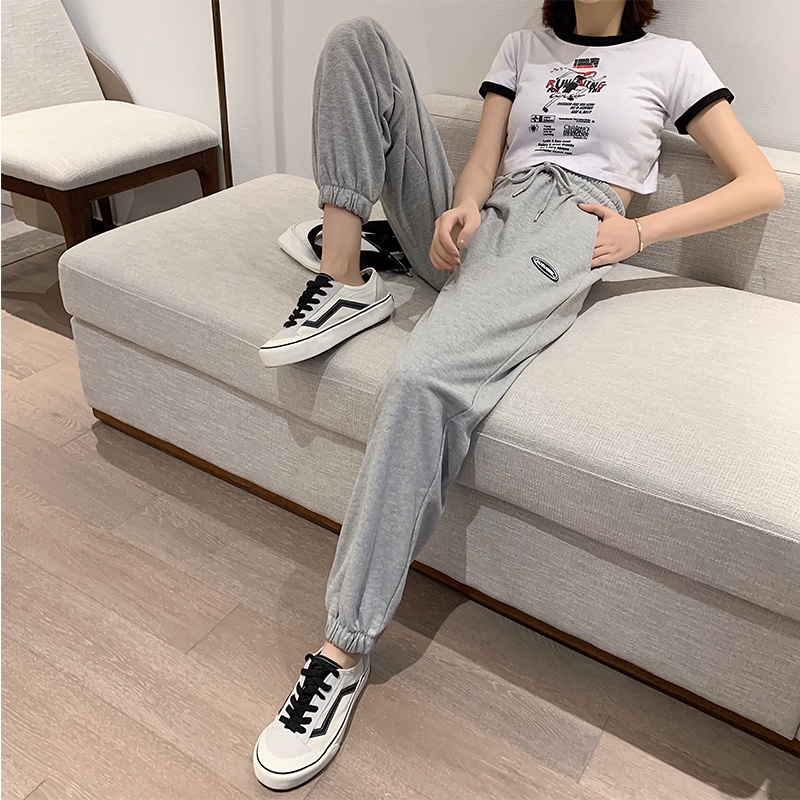 NRVP Quần Thể Thao Ống Rộng Phong Cách Thời Trang Hàn Quốc Dành Cho Nam Và Nữ