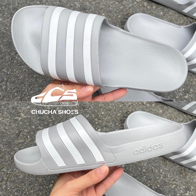 Dép Đúc Adidas Adilette Aqua Màu Xám
