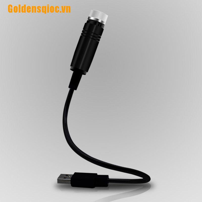 Đèn Led Usb Ánh Sáng Vàng Trang Trí Trần Xe Ô Tô