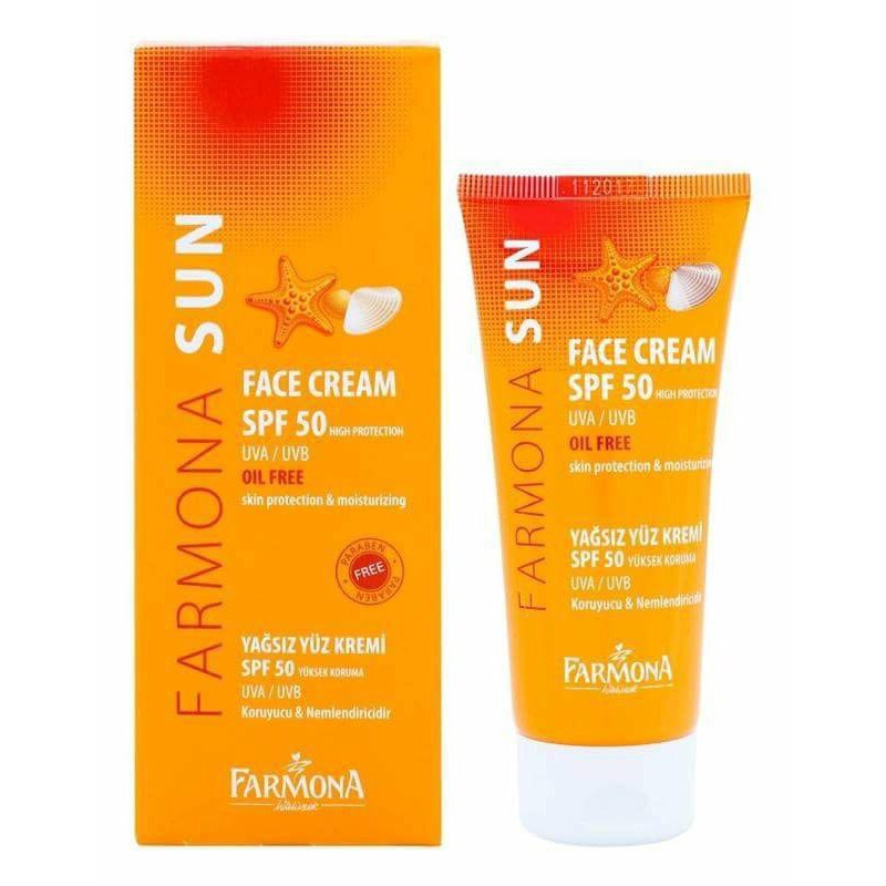 Kem Chống Nắng Da Dầu FARMONA SUN FACE CREAM SPF 50 OIL FREE