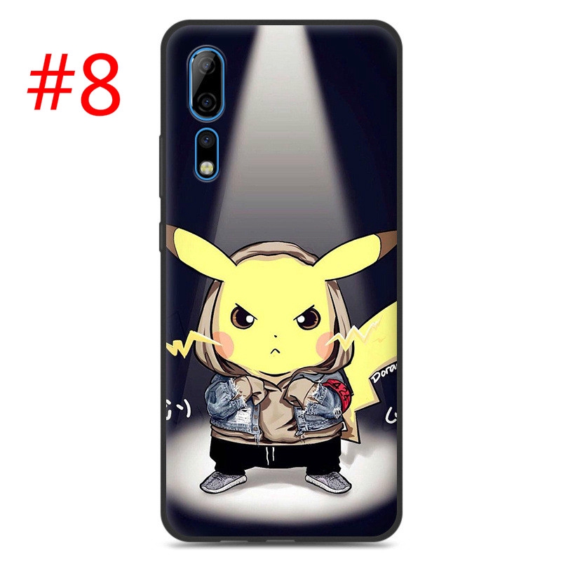 Casing TPU Xiaomi Redmi 9T K30 K20 Pro GO S2 9 9A 9C 8 7 6 Pro 5 A Plus 4X Cute pikachu Anti-fall protection mobile phone case