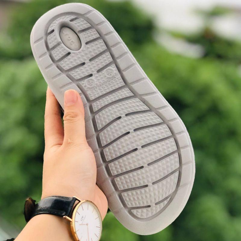 Dép Cross Literide 🎁 FREESHIP + Hàng loại 1 + Hộp 🎁 giày sục sandal Crocs quai ngang bít đầu nam nữ, kèm tag Mac xám