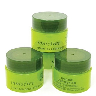 Combo 5 Hũ Kem Trà Xanh Innisfree Green Tea Balancing minisize 5g