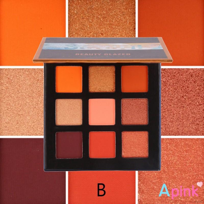 Bảng phấn mắt BEAUTY GLAZED lâu phai 9 màu thời trang | BigBuy360 - bigbuy360.vn