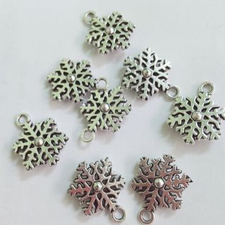 5 mặt bông tuyết xi bạc