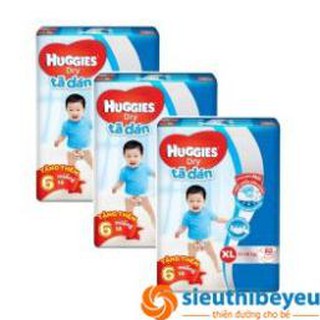Bỉm dán huggies l68/l68+6/m76/m76+6/xl62/xl62+6
