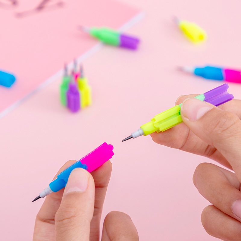 Bút chì khúc hồ lô cảm xúc siêu dễ thương cho bé - 1 chiếc