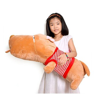 Gấu Bông chú chó Puco có áo size 1m3 cực lớn Hàng cao cấp cựu đẹp nhồi bông chuẩn 100% ( áo màu ngẫu nhiên )