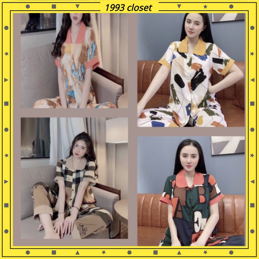PIJAMA CỐ SEN CAO CẤP