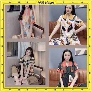 PIJAMA CỐ SEN CAO CẤP