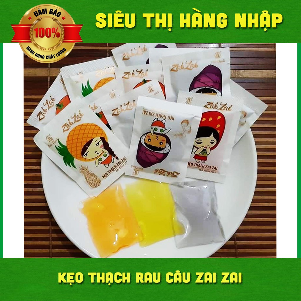 [100g] Kẹo Thạch Zaizai nhiều vị